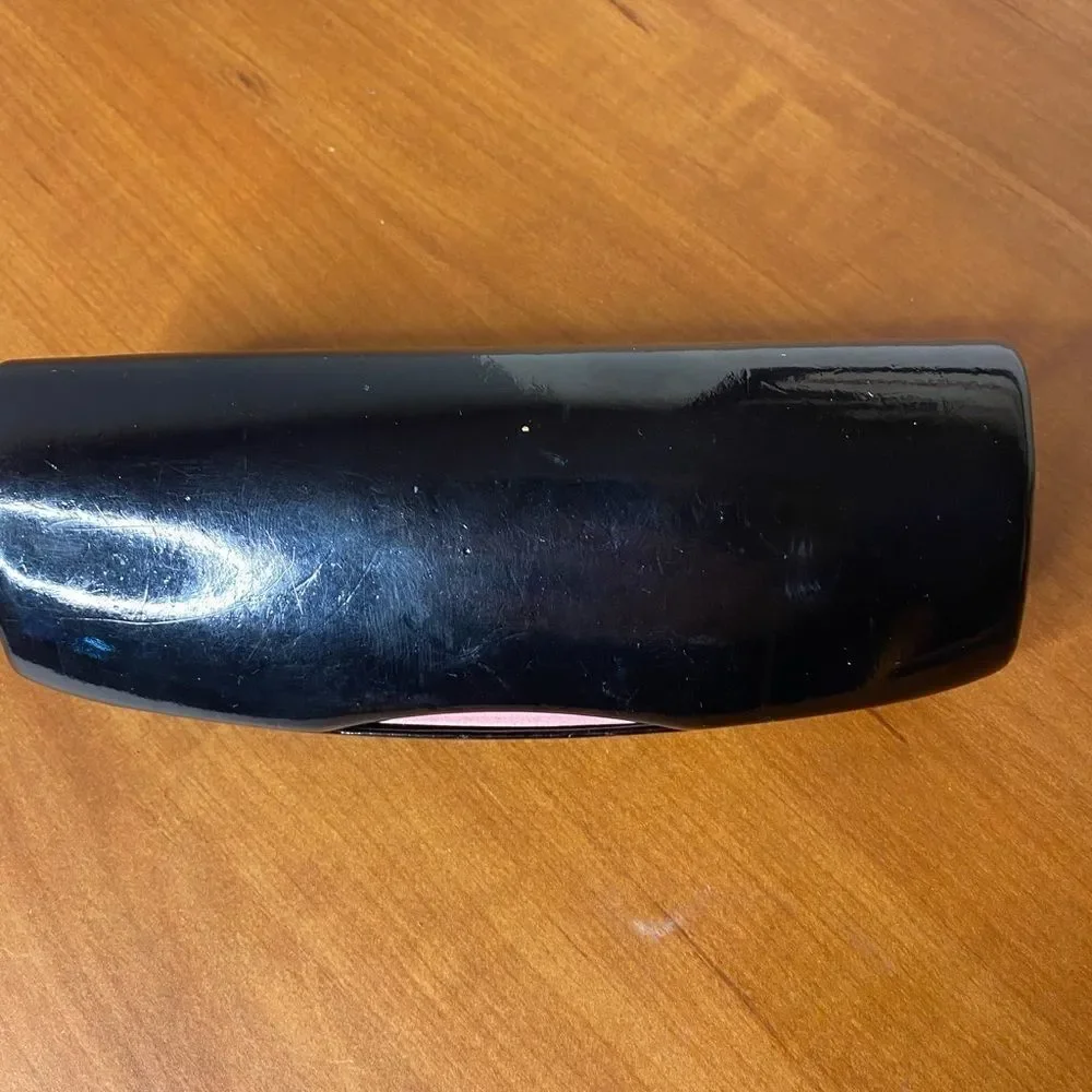 Bebe small profile glasses case in black perfect for readers or small frame